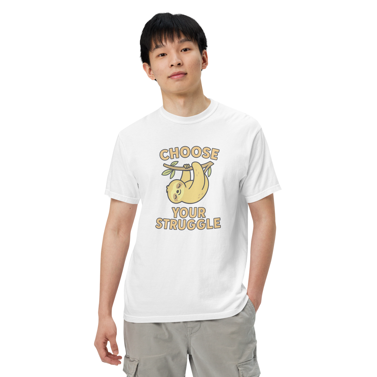 Choose Your Struggle Comfort Colors® 1717 Shirt | Mental Health Motivation Tee | Inspirational Graphic T-Shirt