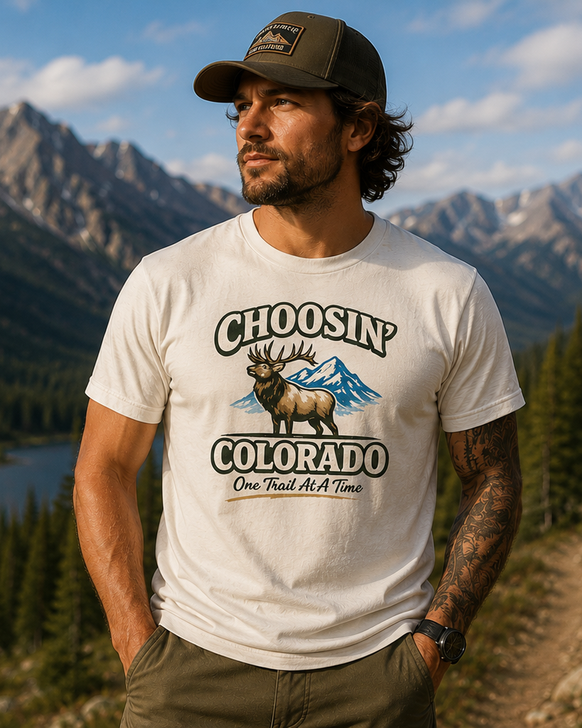 Choosin’ Colorado Elk Graphic T-Shirt
