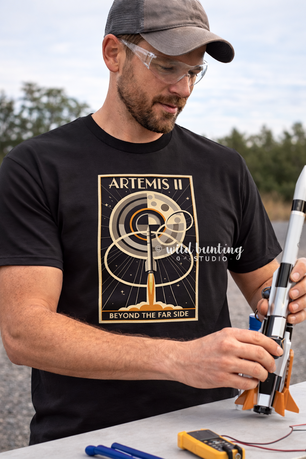 Beyond the Far Side Shirt – Deep Space Exploration Tee, Moon Mission Tribute, Space Nerd Gift, Lunar Journey Shirt