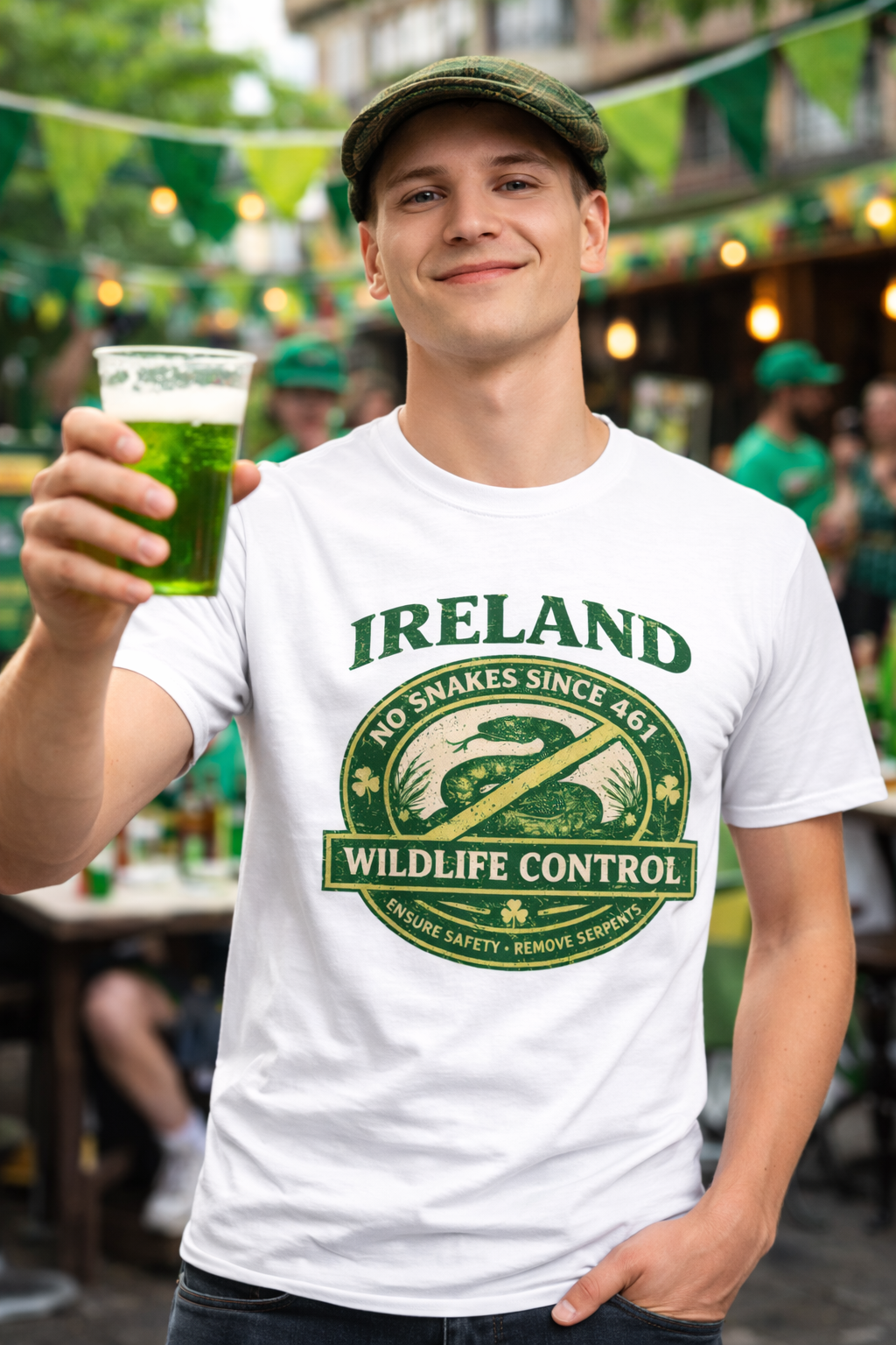 St. Patrick's Day Irish Heritage T-Shirt - Funny Ireland Graphic Tee