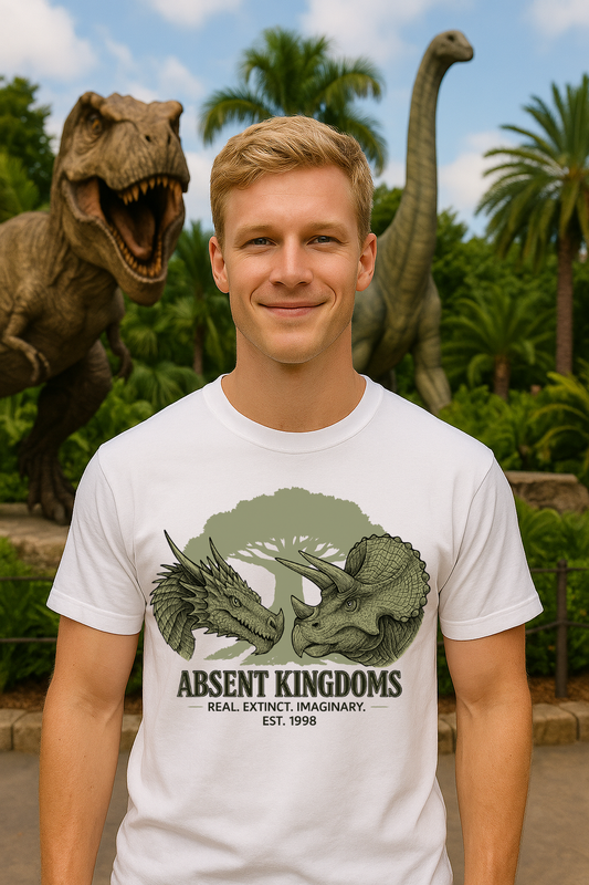 Absent Kingdoms Tribute Tee – Real. Extinct. Imaginary. | Animal Kingdom Farewell