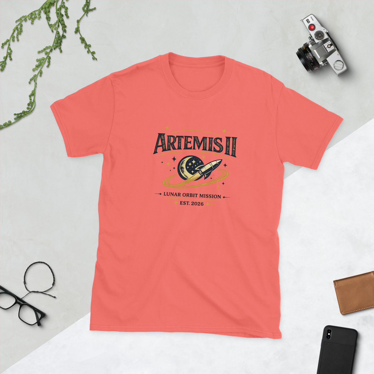 Back to the Moon Shirt – Artemis II Inspired Space Launch Tee, Retro Space Enthusiast Gift, Lunar Mission Tribute Shirt