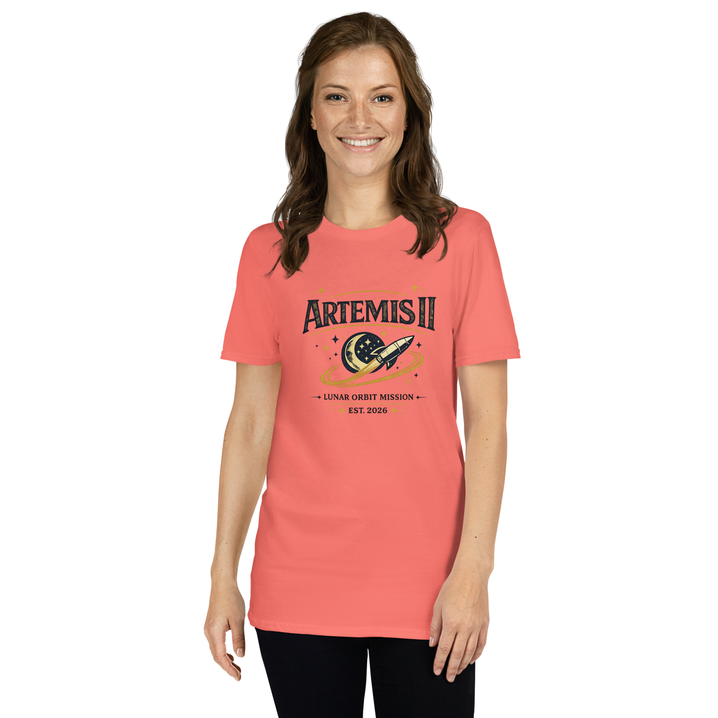 Back to the Moon Shirt – Artemis II Inspired Space Launch Tee, Retro Space Enthusiast Gift, Lunar Mission Tribute Shirt