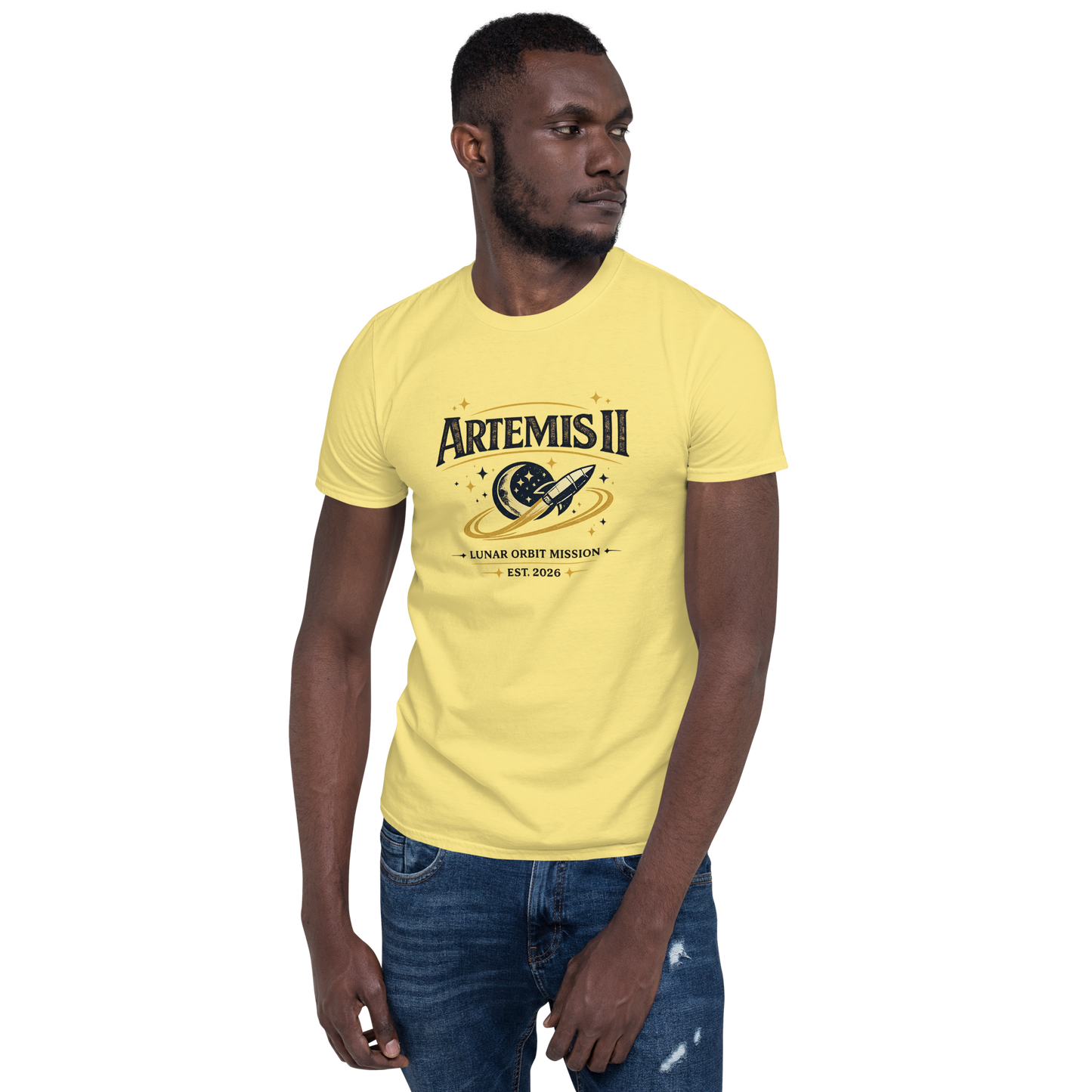 Back to the Moon Shirt – Artemis II Inspired Space Launch Tee, Retro Space Enthusiast Gift, Lunar Mission Tribute Shirt