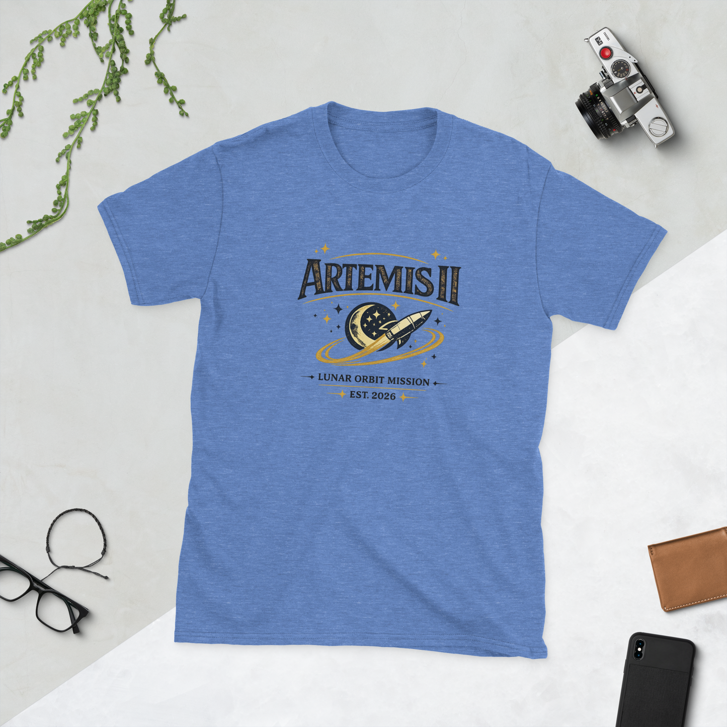 Back to the Moon Shirt – Artemis II Inspired Space Launch Tee, Retro Space Enthusiast Gift, Lunar Mission Tribute Shirt