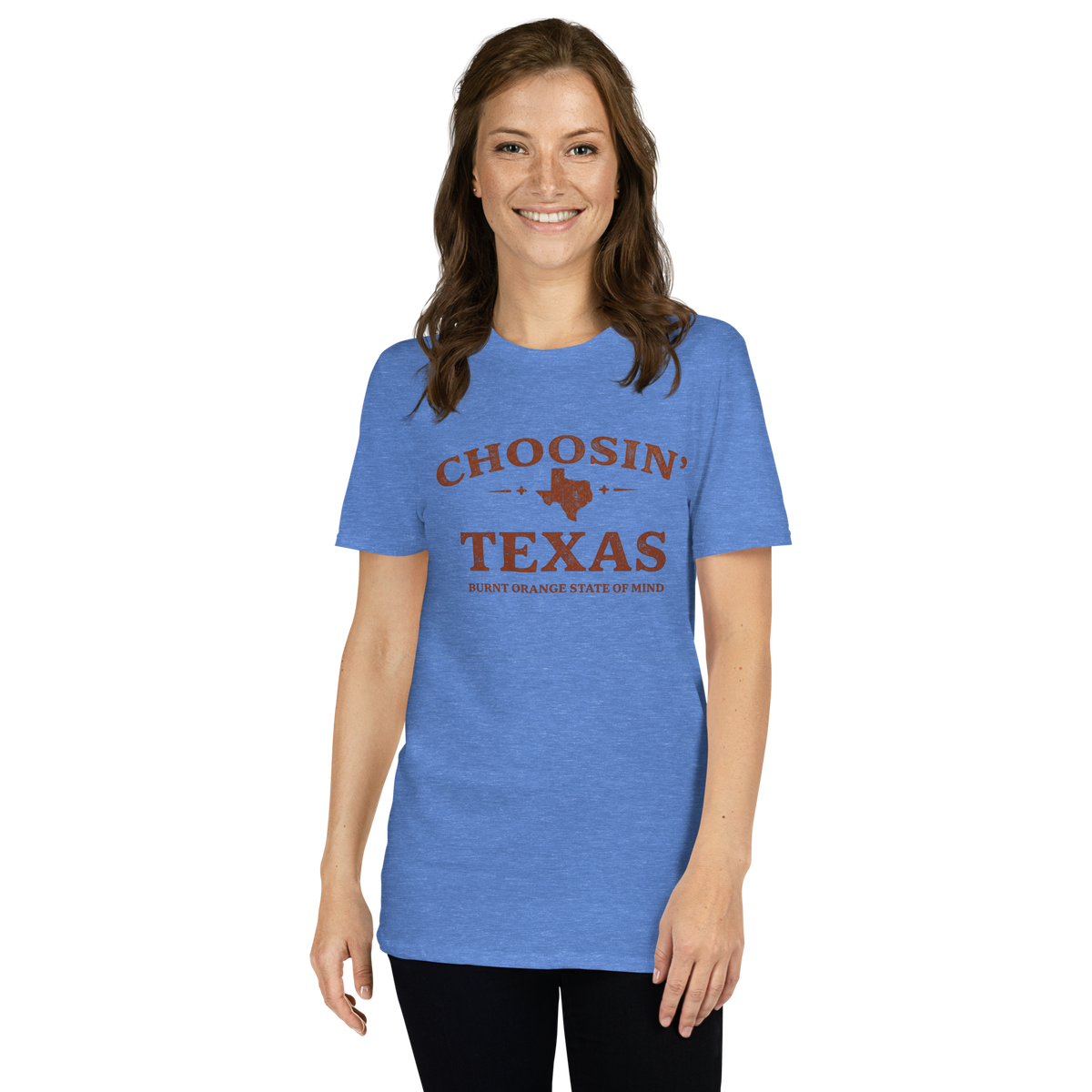 Choosin' Texas Shirt | Burnt Orange State of Mind Graphic Tee