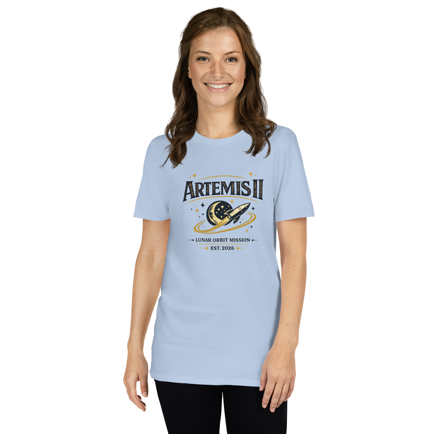 Back to the Moon Shirt – Artemis II Inspired Space Launch Tee, Retro Space Enthusiast Gift, Lunar Mission Tribute Shirt