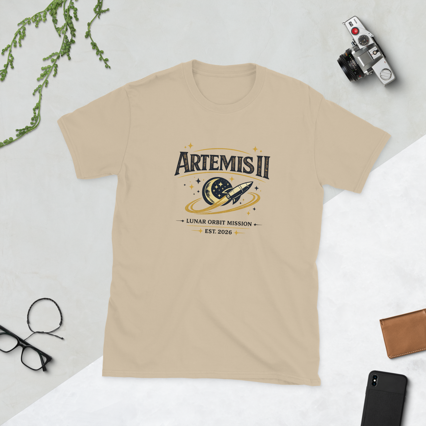 Back to the Moon Shirt – Artemis II Inspired Space Launch Tee, Retro Space Enthusiast Gift, Lunar Mission Tribute Shirt