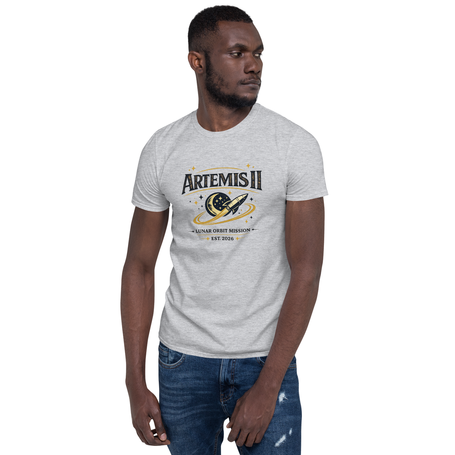 Back to the Moon Shirt – Artemis II Inspired Space Launch Tee, Retro Space Enthusiast Gift, Lunar Mission Tribute Shirt