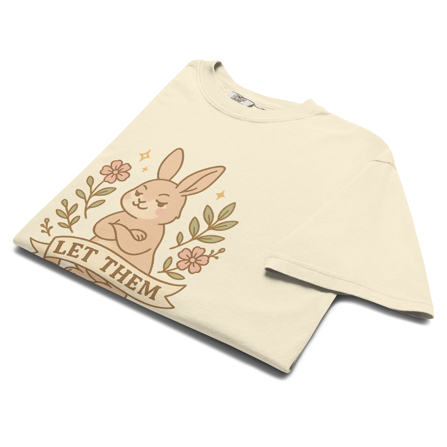 Let Them Comfort Colors® 1717 Shirt | Minimalist Mental Health Tee | Inspirational Graphic T-Shirt