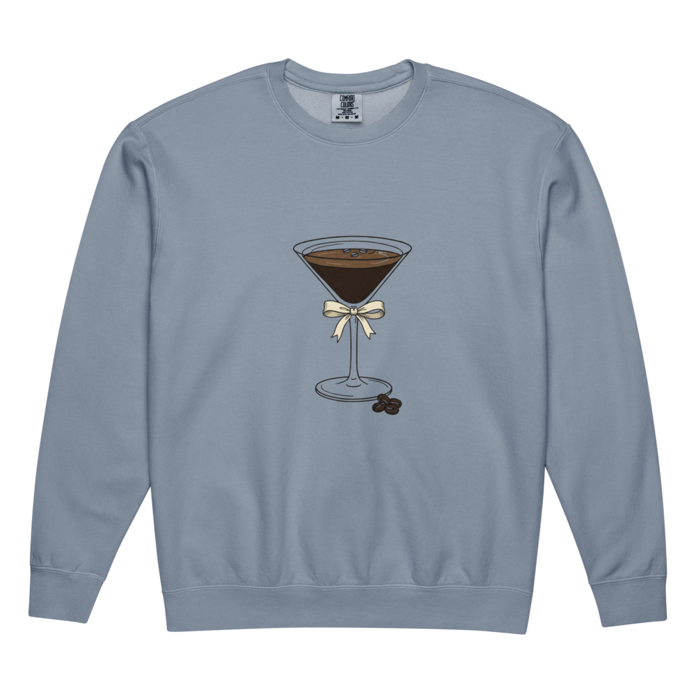 The Ultimate Lounge Crewneck: Espresso Martini Lightweight Sweatshirt