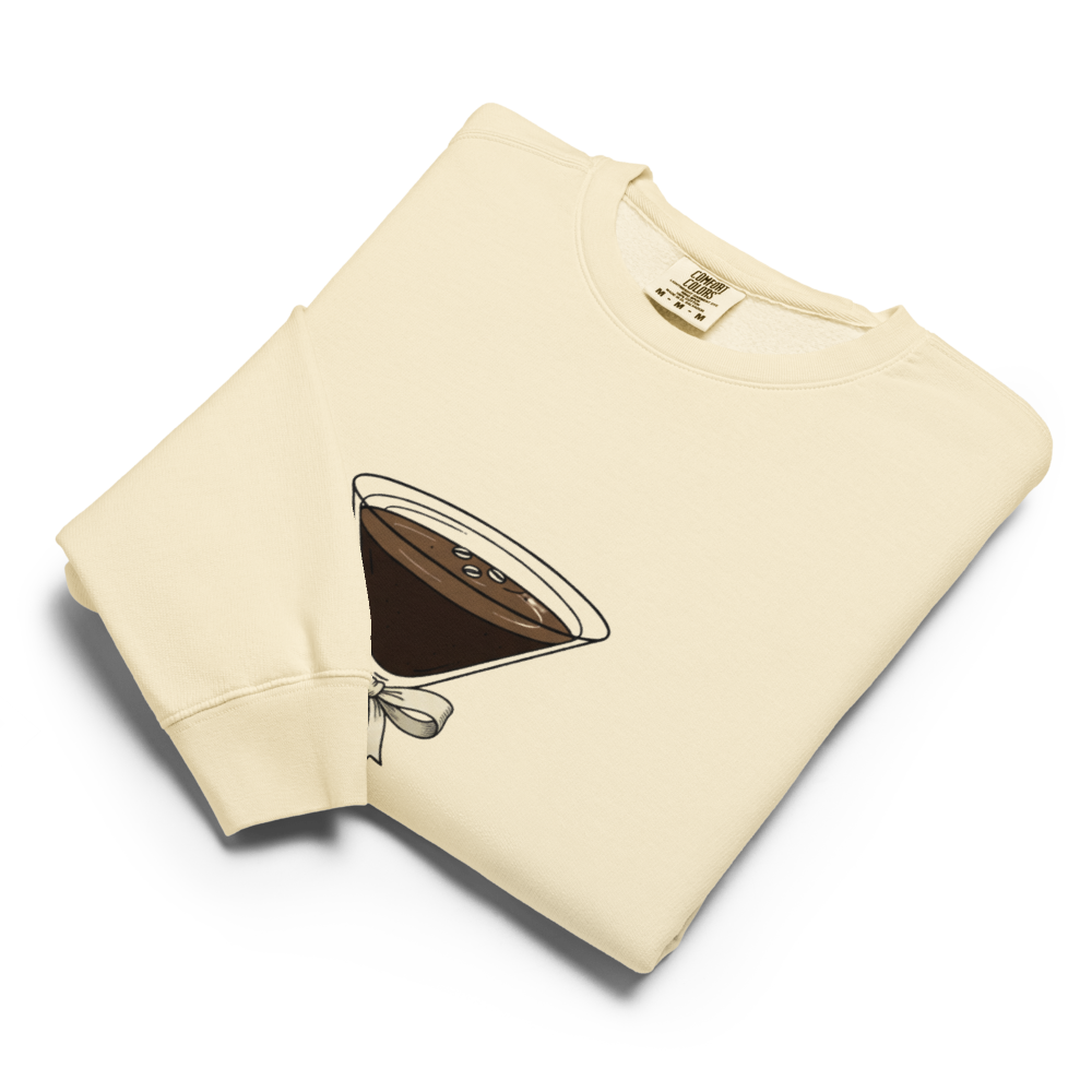 The Ultimate Lounge Crewneck: Espresso Martini Lightweight Sweatshirt