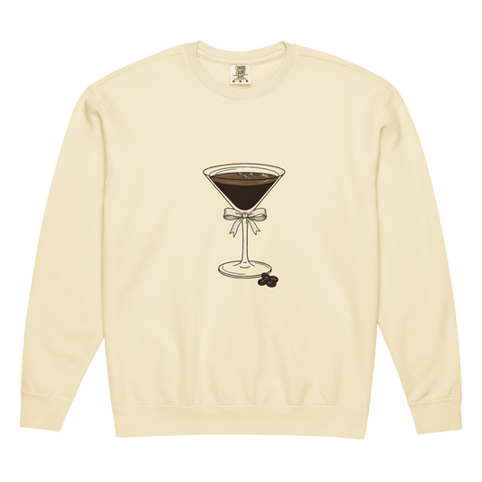 The Ultimate Lounge Crewneck: Espresso Martini Lightweight Sweatshirt