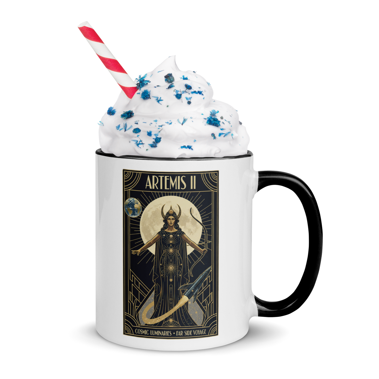 Artemis II – Lunar Goddess Cosmic Flight Mug