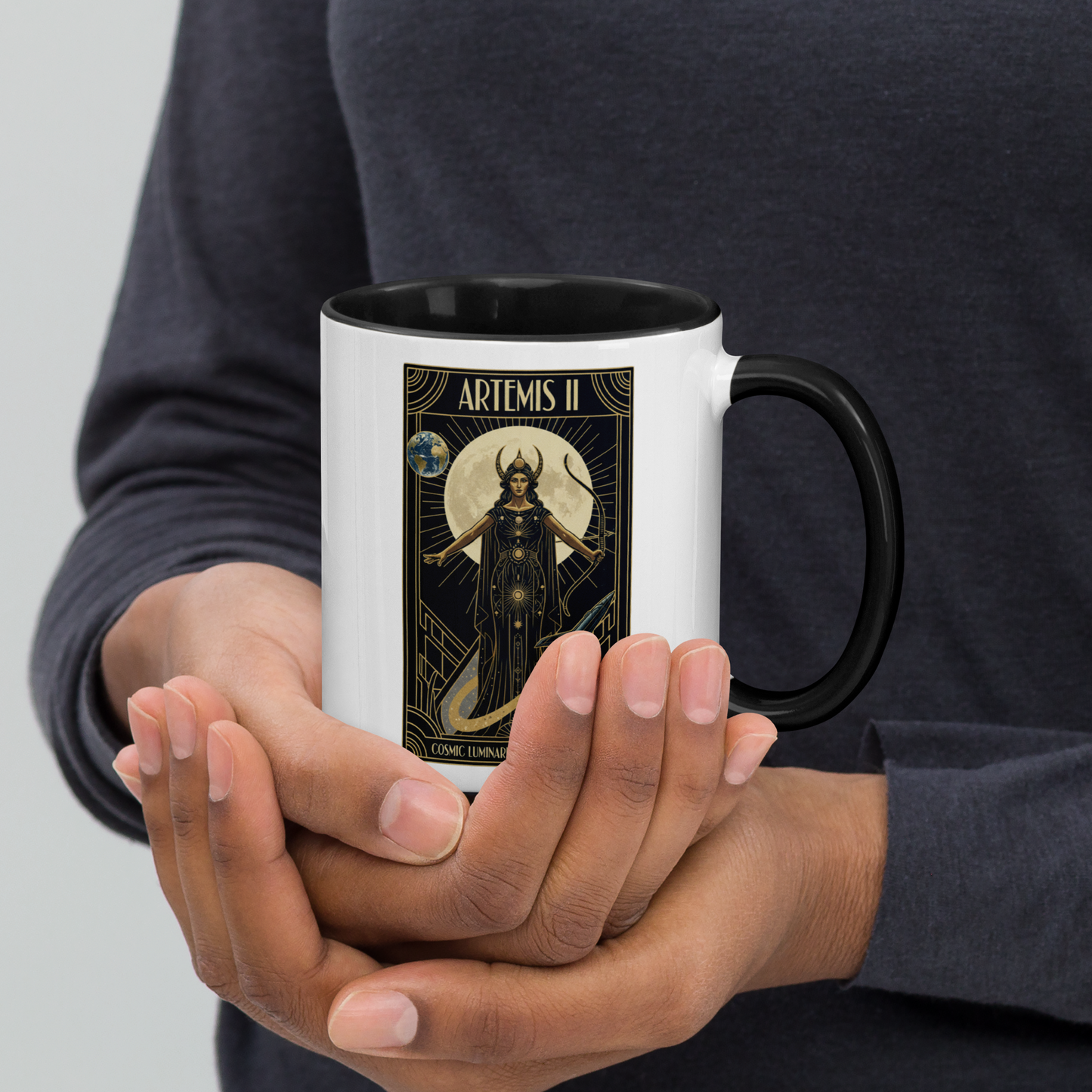 Artemis II – Lunar Goddess Cosmic Flight Mug